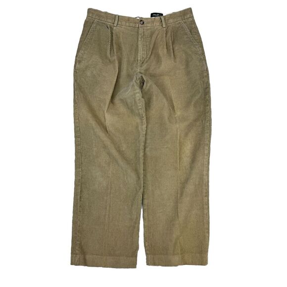 L.L. Bean Other - L.L. Bean‎ Mens Elastic Stretch Comfort Waist Corduroy Pants 34x30 Cords Skater
